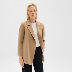 Theory Clairene Jacket in Double-Face Wool-Cashmere